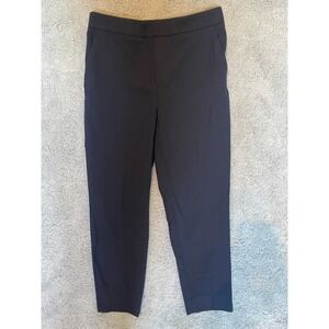Banana Republic Pants‎ Womens Size 8 Hayden Blue Elastic Waist Mid Rise